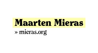Webdesigner Mieras